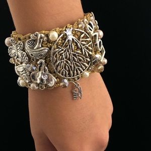 JQL Rhyna Brazaletas Tree Of Life Charm Bracelet
